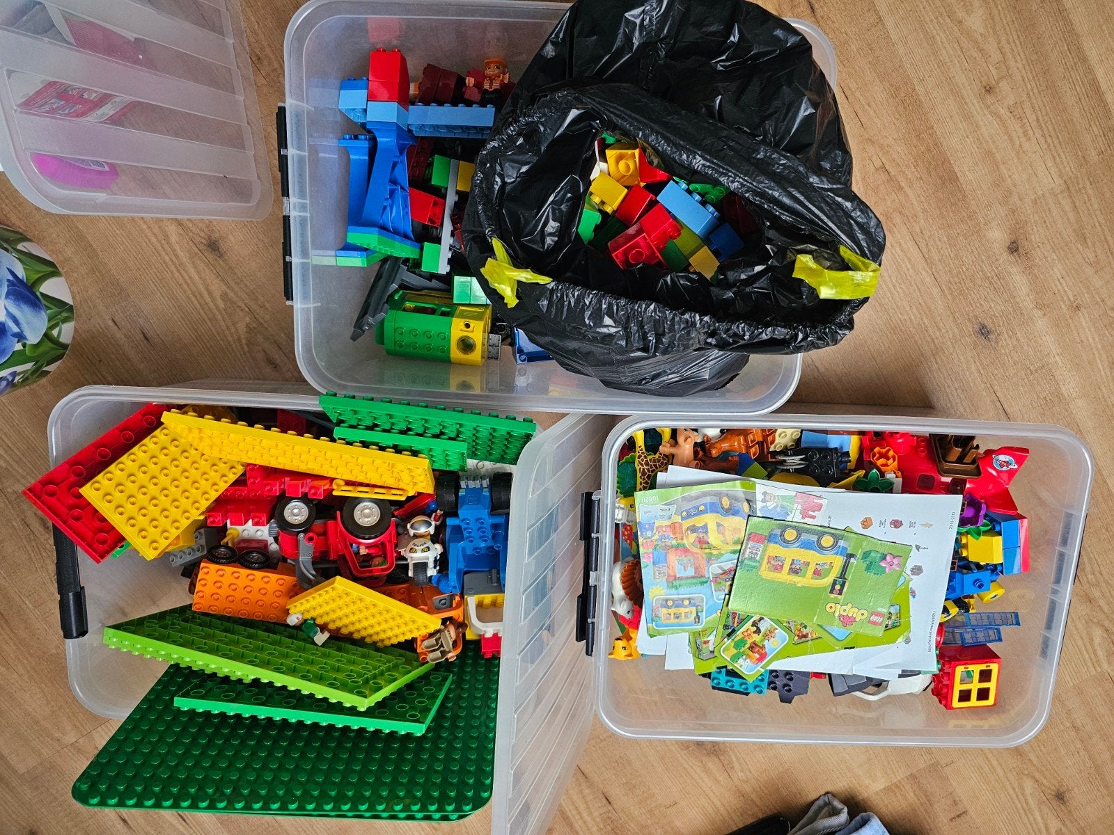 Heel veel duplo, Ophalen, Gebruikt