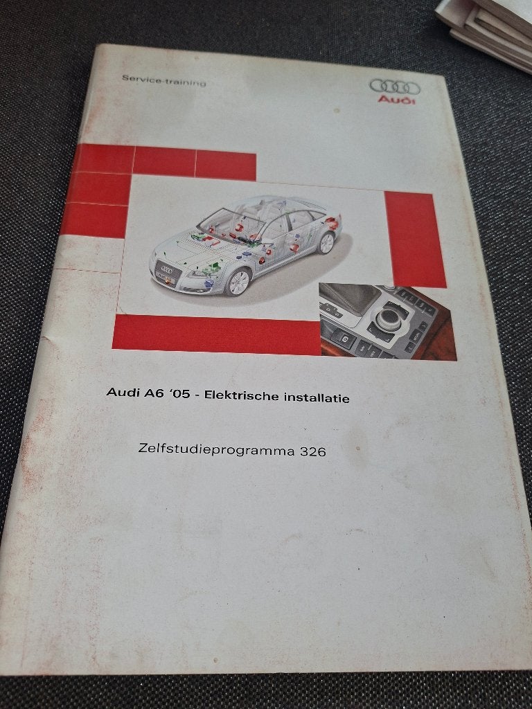Service training audi A6 2005 elektronische installatie, Ophalen of Verzenden