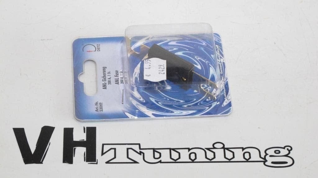 Dietz ANL fuse wafel zekering 200A verguld 1 stuk, Auto diversen, Ophalen of Verzenden