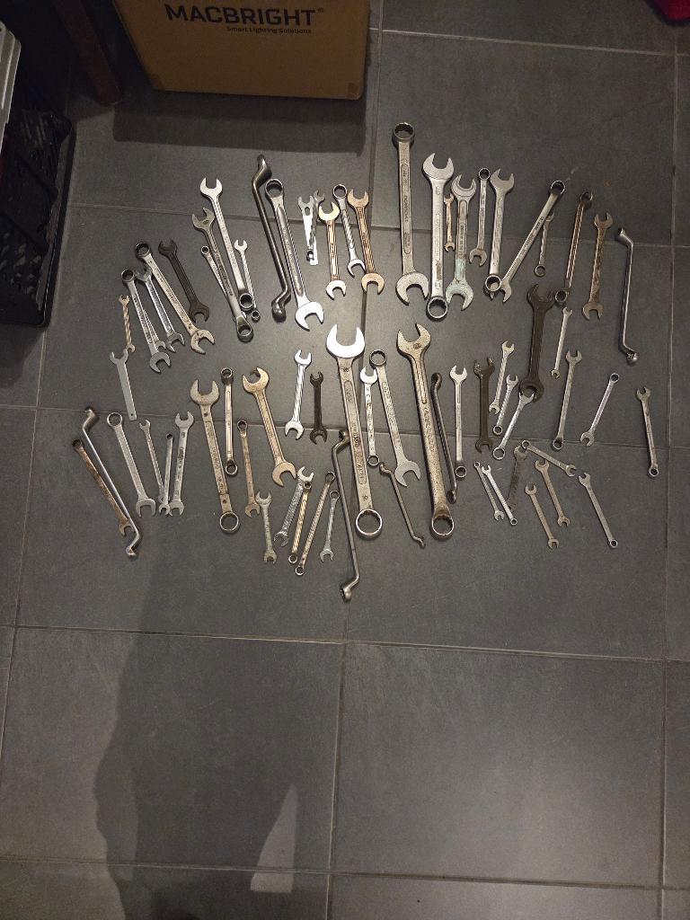 Ring en steeksleutels, Ophalen, Gebruikt
