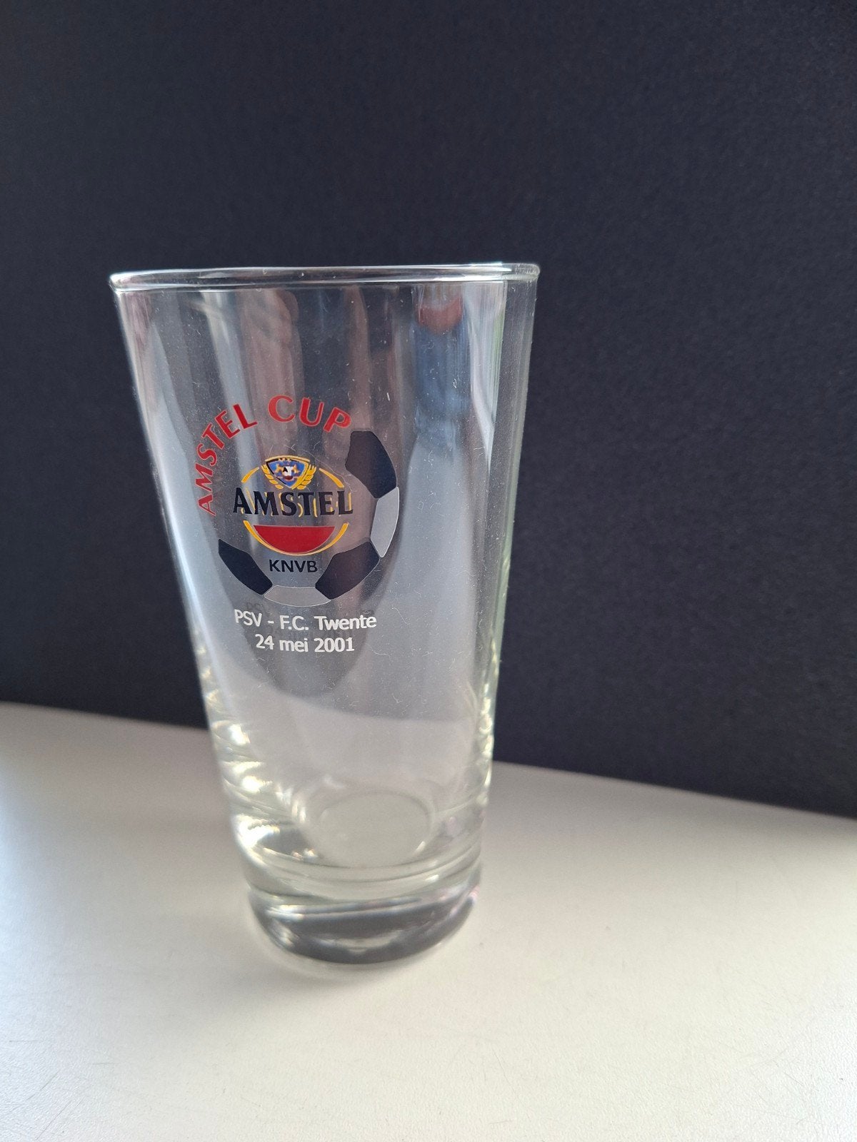 Bierglas FC Twente, Verzamelen, Ophalen of Verzenden, Zo goed als nieuw, Grolsch