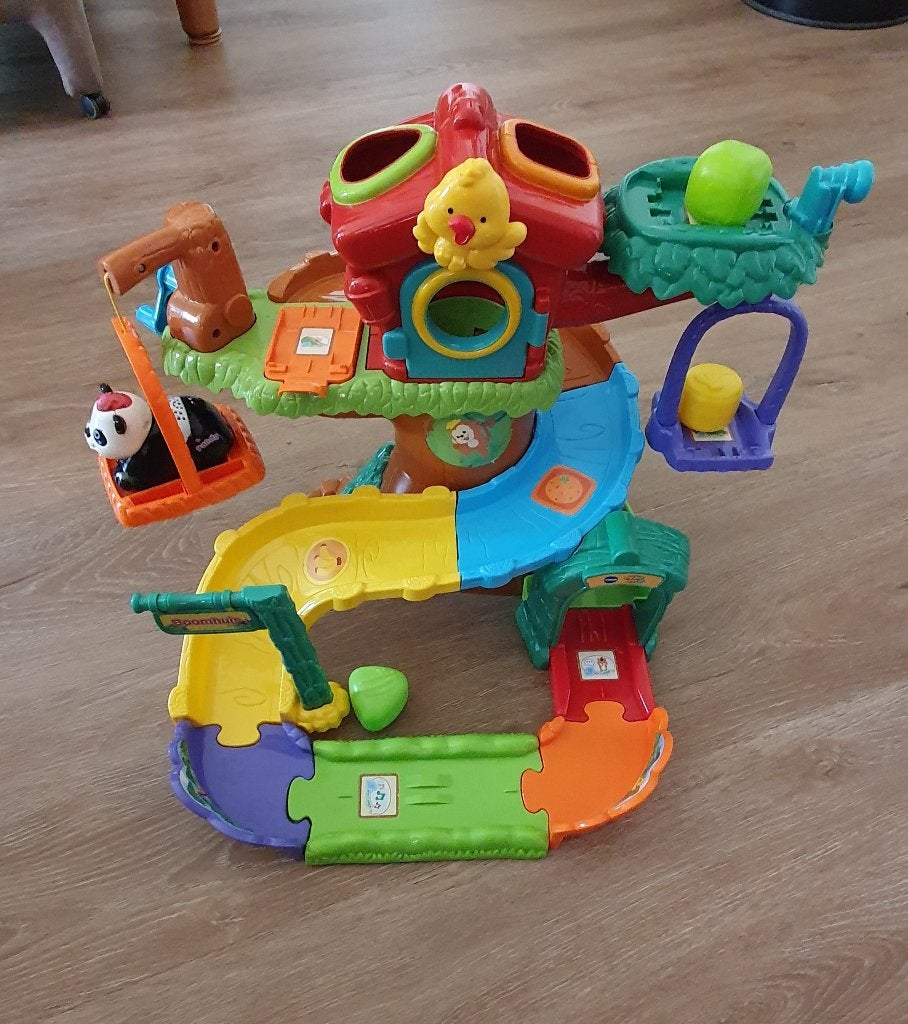 Vtech zoefzoef boomhuis met panda., Ophalen of Verzenden, Gebruikt, 2 tot 4 jaar
