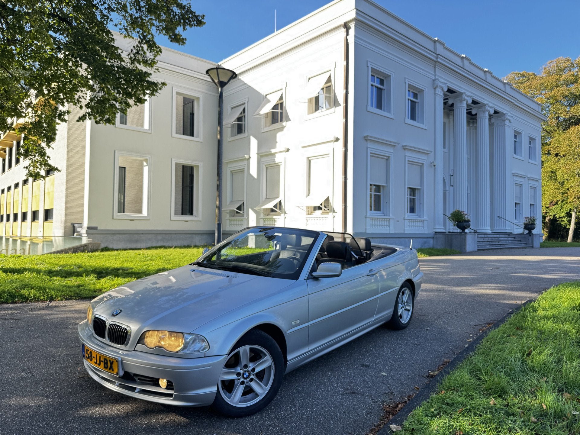 BMW 3 Serie 325ci AUT CABRIO + HARDTOP MOOI ZWART LEDER, 6 C, Auto's, Automaat, Achterwielaandrijving, Gebruikt, Cabriolet