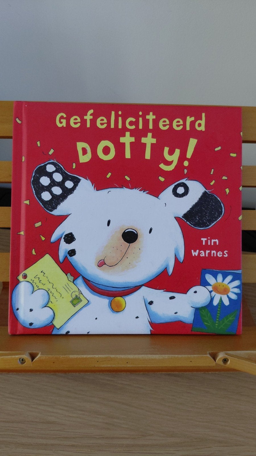 Gefeliciteerd Dotty! - Tim Warnes (Kinderboek), Ophalen of Verzenden, Zo goed als nieuw, Fictie algemeen, Voorleesboek