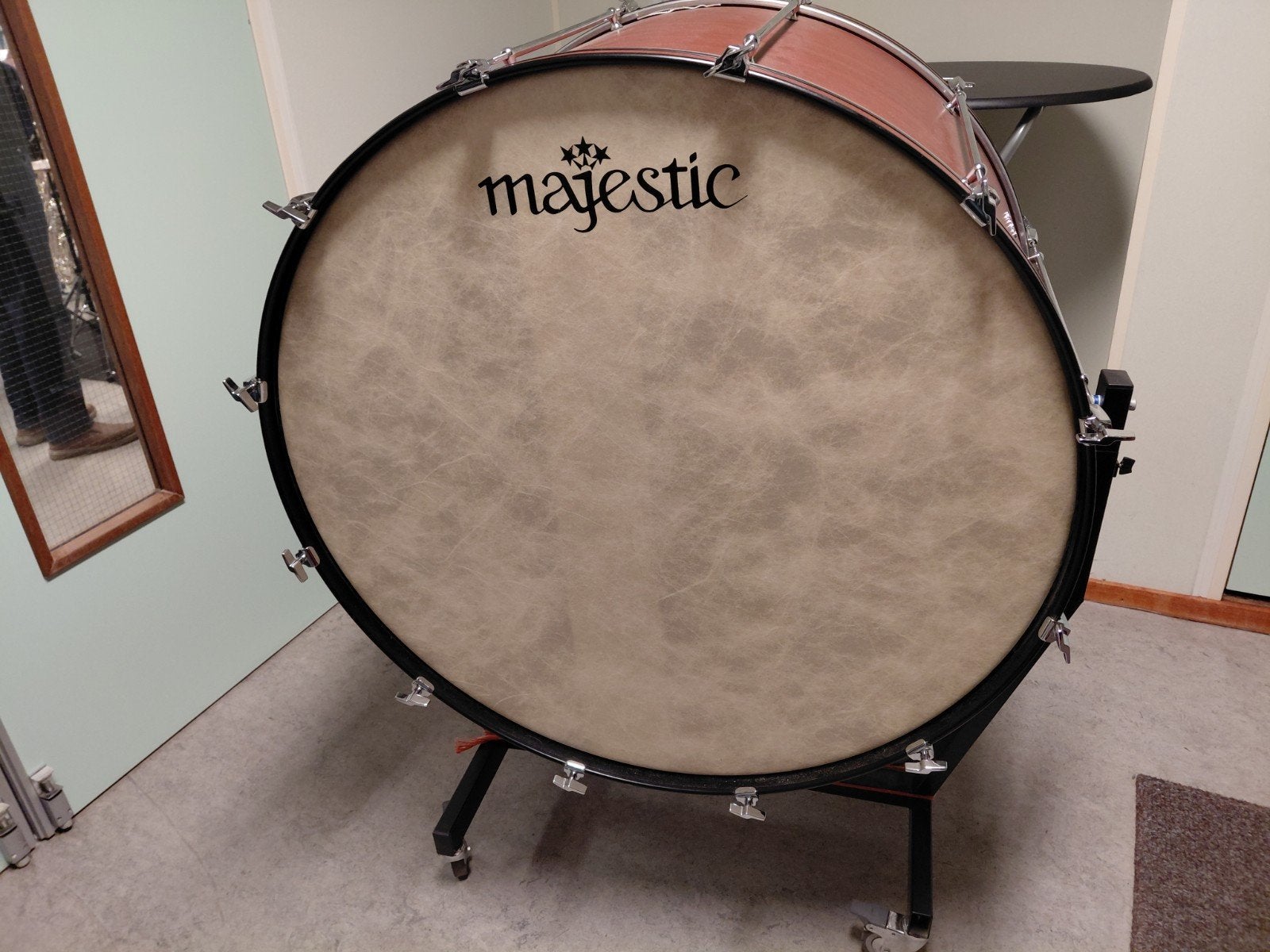 te koop majestic concert bass drum, Ophalen, Gebruikt, Overige merken