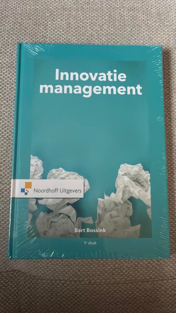 Innovatiemanagement NIEUW, Nieuw, Ophalen of Verzenden, Management, Bart Bossink