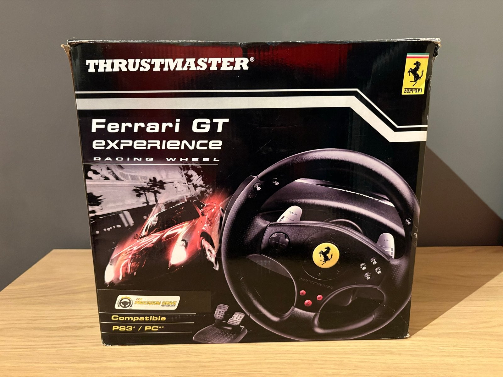 Thrustmaster Ferrari GT Experience Racing Wheel PS3/PC, Ophalen, Zo goed als nieuw