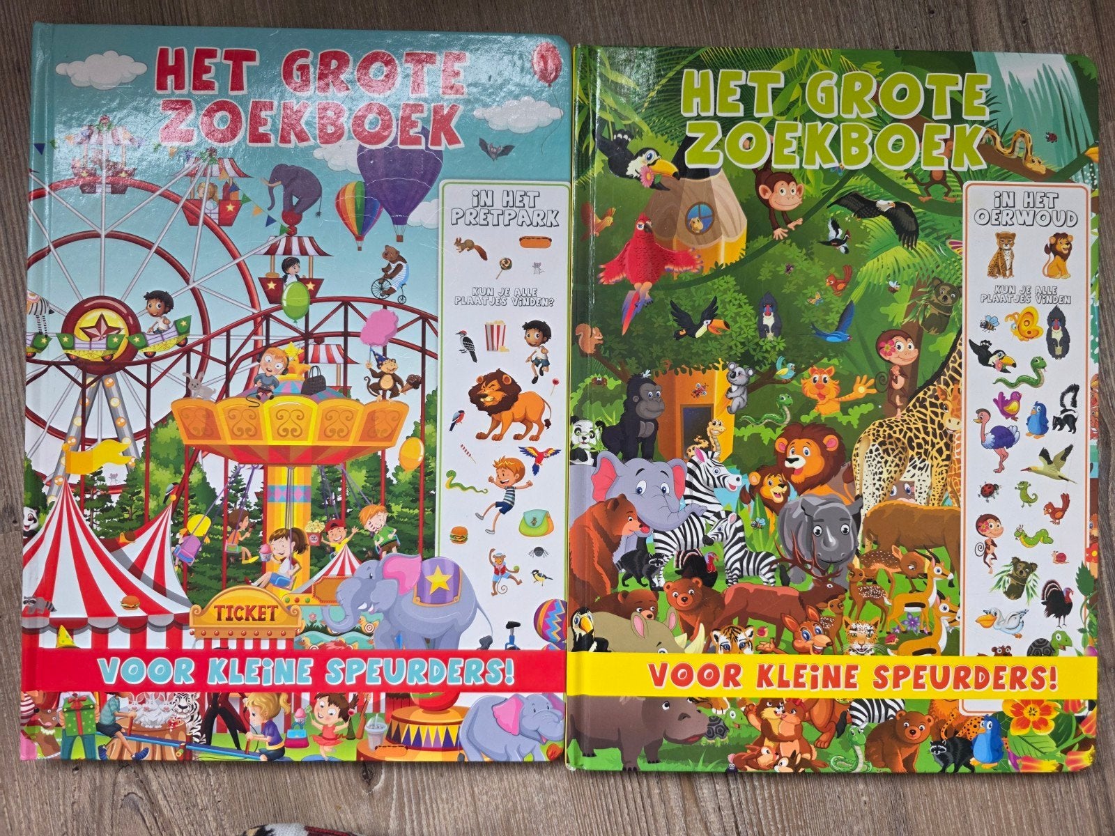 2x Het grote zoekboek xl formaat zgan, Ophalen of Verzenden, Zo goed als nieuw