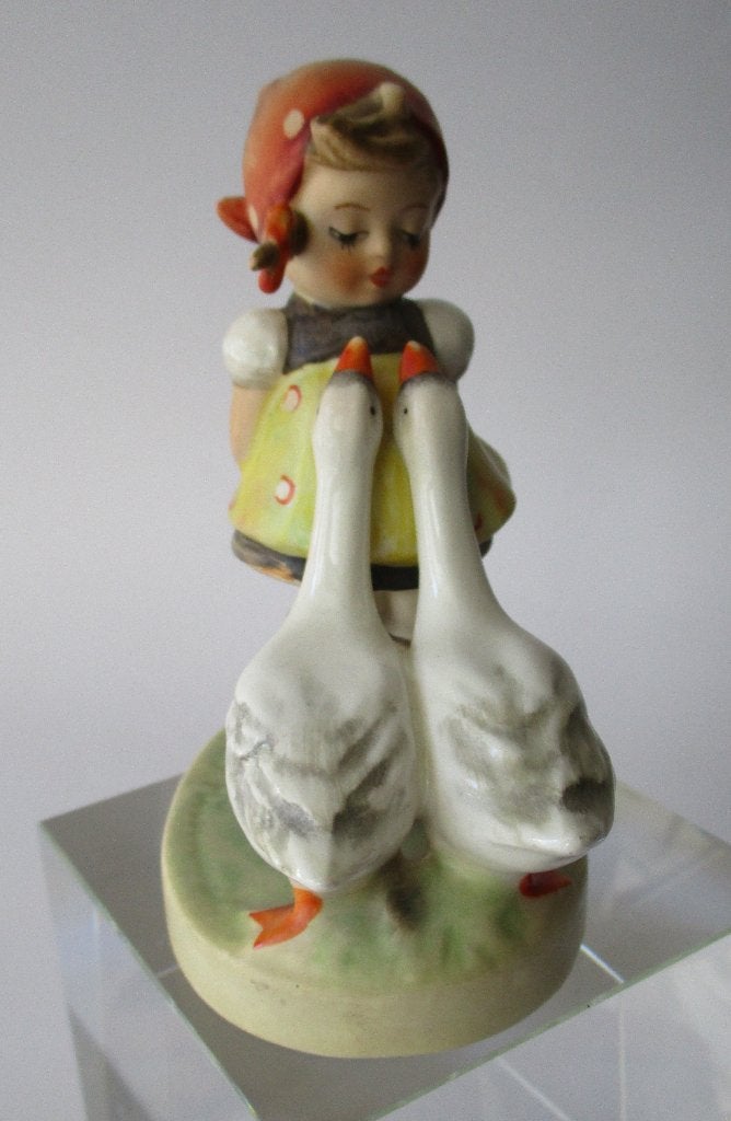M I Hummel:47 3/0 -Goose Girl-10cm. TMK-3-1960-’72 Excellent, Verzenden