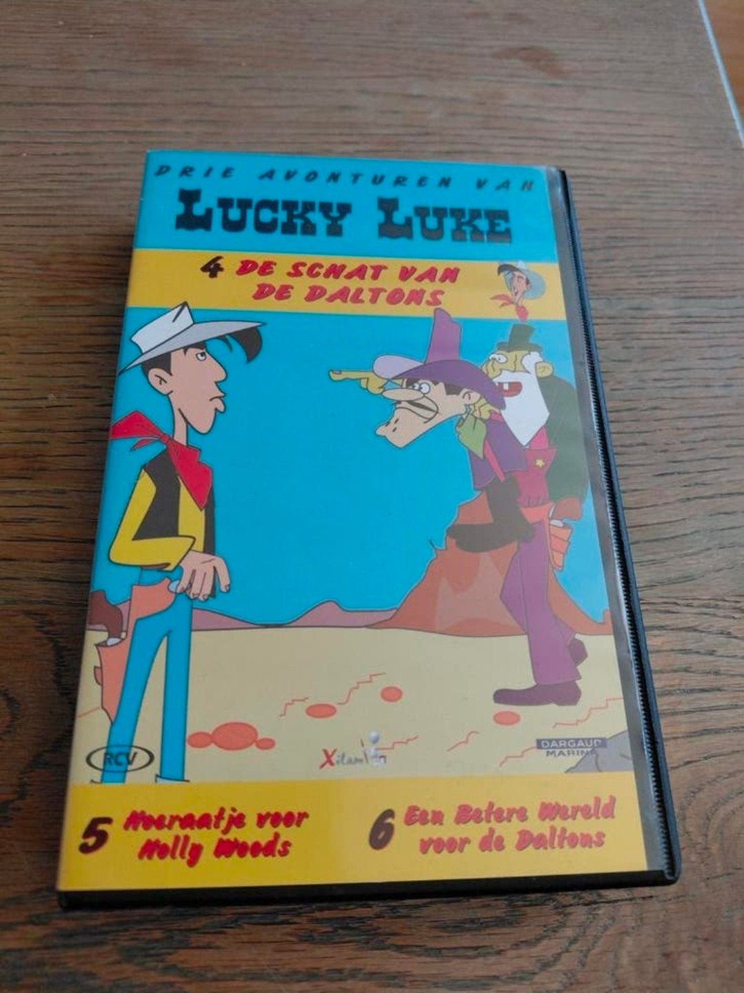 Lucky Luke - De Schat van De Daltons NIEUW IN FOLIE VHS, Tekenfilm, Alle leeftijden, Ophalen of Verzenden, Nieuw in verpakking