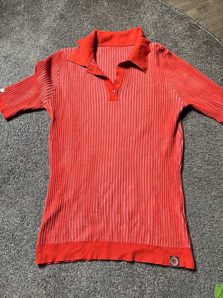 Four Funky Flavours 4FF shirt, Maat 38/40 (M), Oranje, Ophalen of Verzenden, Zo goed als nieuw
