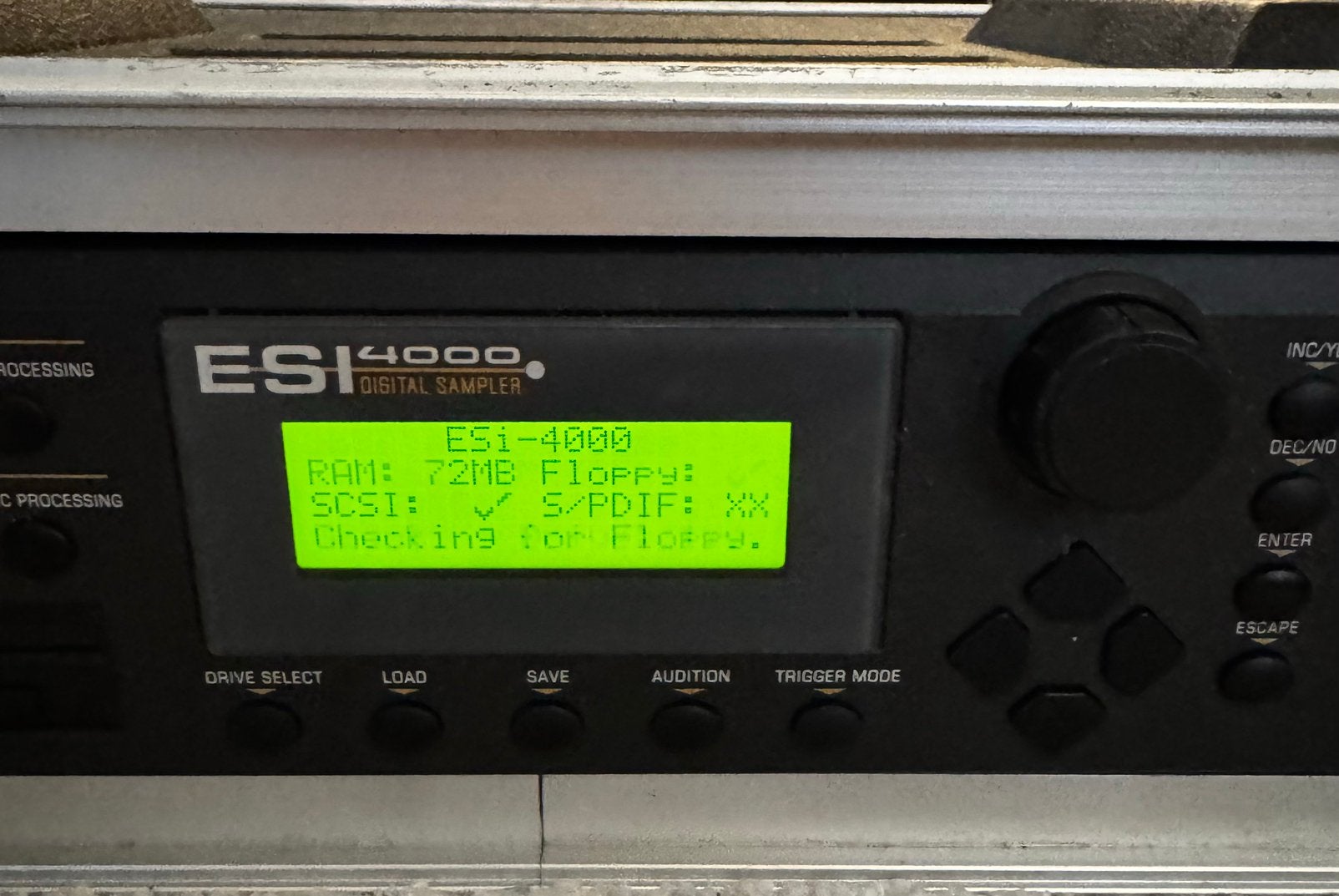 E-MU ESI-4000 Digital Sampler  + Flightcase, Muziek en Instrumenten, Ophalen of Verzenden, Zo goed als nieuw