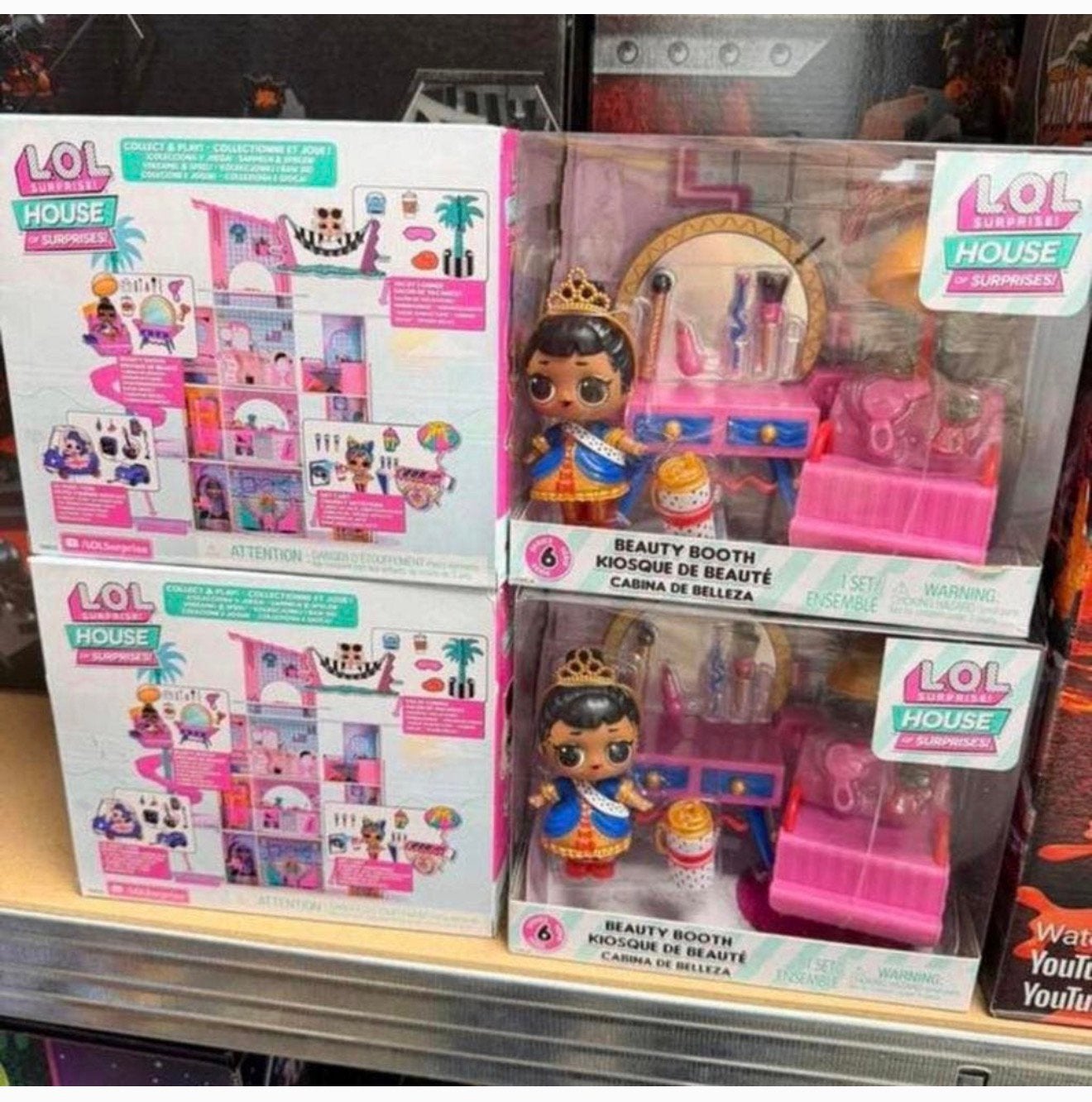 L.O.L. Surprise! House of Surprises LOL meubelspeelset + pop, Overige typen, Nieuw, Ophalen of Verzenden, H