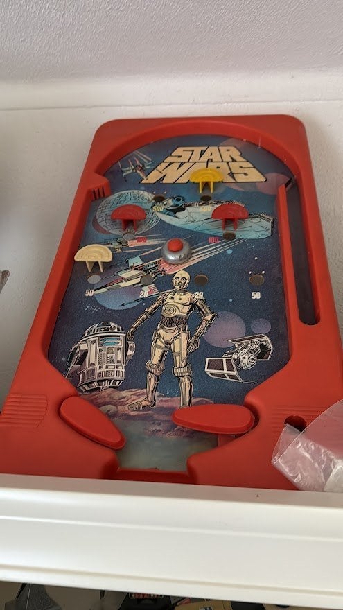 Vintage Star Wars pocket pinball, Kenner jaren 70/80, Ophalen of Verzenden, Gebruikt, Spel