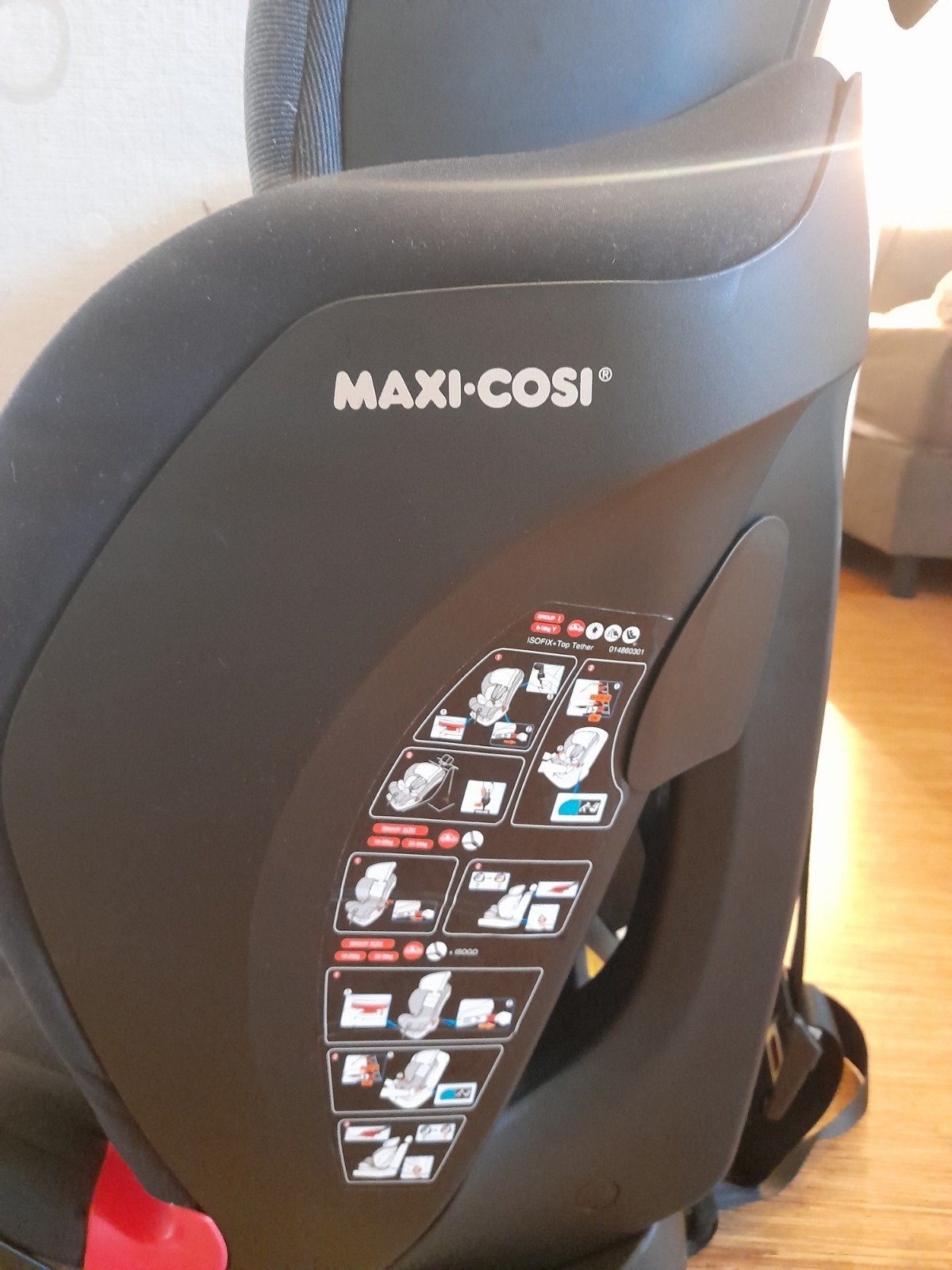 Autostoel Maxi Cosi Titan met Isofix, Kinderen en Baby's, Autostoeltjes, Ophalen, 9 t/m 36 kg, Maxi-Cosi, Isofix