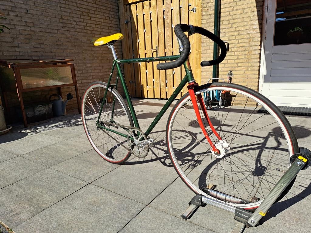 Single speed maat 56 fixie stadsfiets, Fietsen en Brommers, Fietsen | Racefietsen, Gebruikt, Overige merken, Minder dan 10 versnellingen