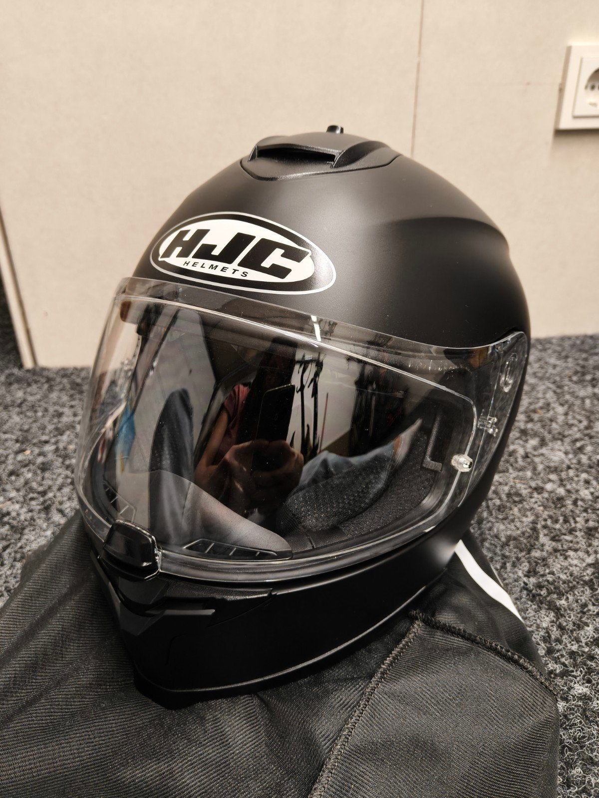 HJC C70 Integraalhelm - Maat M (58), Motoren, M, Dames, HJC, Ophalen of Verzenden