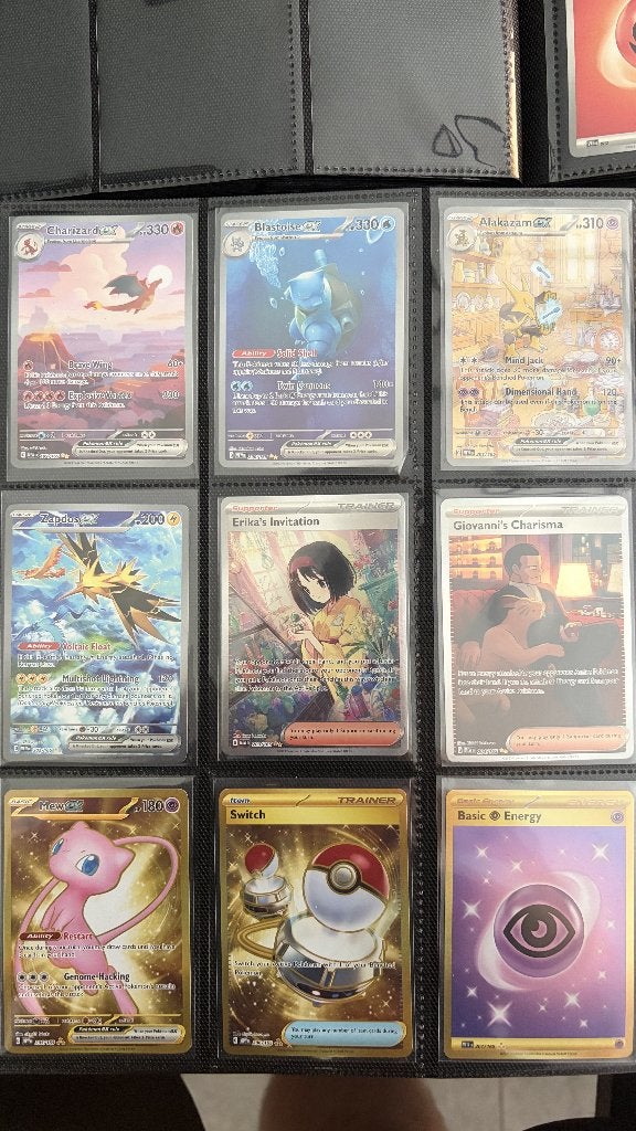 Pokémon 151 Full Art complete set (Scarlet & Violet), Ophalen, Nieuw, Meerdere kaarten