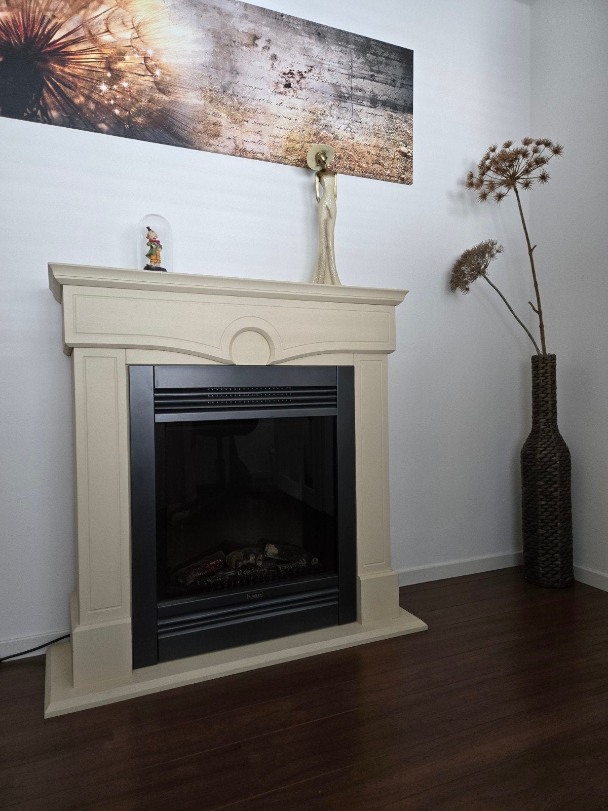 Gave electrische haard,  merk FABER,, Ophalen, Elektrische haard