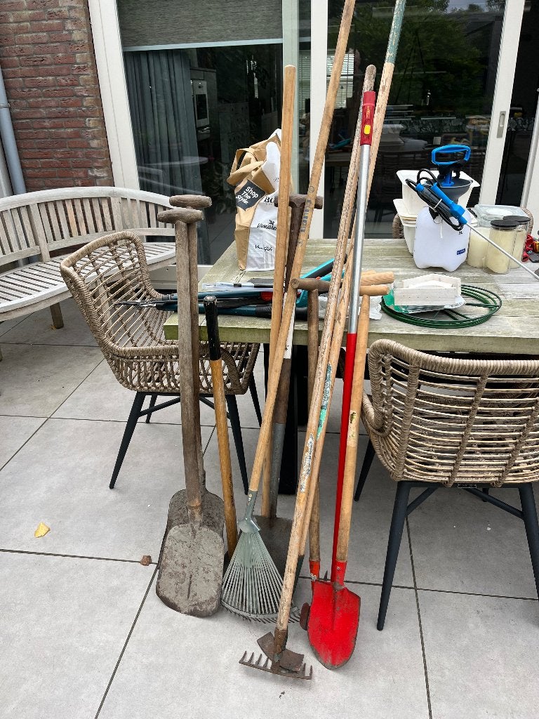 Diverse tuingereedschappen, Ophalen, Gebruikt, Overige soorten, Onbekend