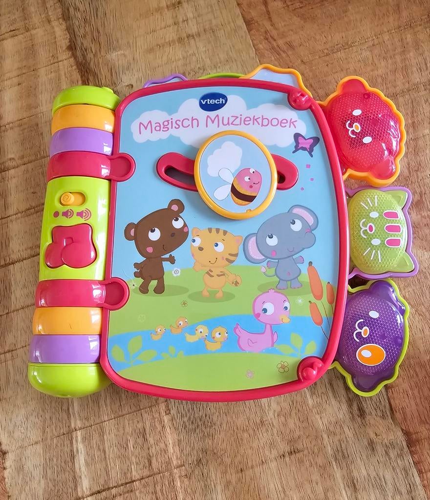 VTech Magisch Muziekboek - Interactief Baby Speelgoed, Kinderen en Baby's, Speelgoed | Vtech, Ophalen of Verzenden, Gebruikt, 6 maanden tot 2 jaar