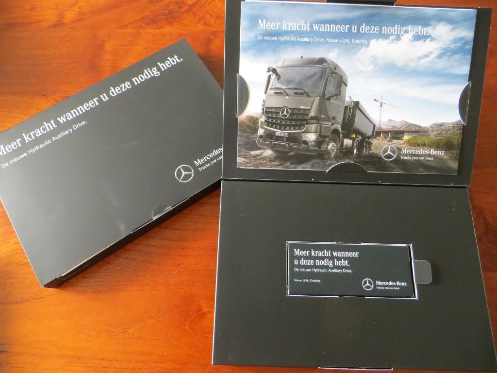 Mercedes-Benz Hydraulic Auxiliary Drive met snoepjes, Boeken, Ophalen of Verzenden, Nieuw, Mercedes