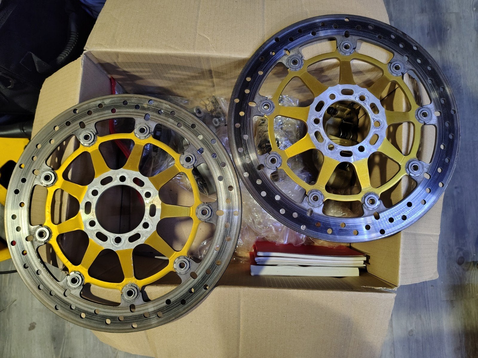 Brembo rem set Ducati 748R 998S 998R, Ophalen of Verzenden, Gebruikt