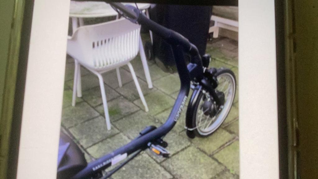 Gezocht accu voor easy Rider, Ophalen of Verzenden, Zo goed als nieuw, Schijfrem
