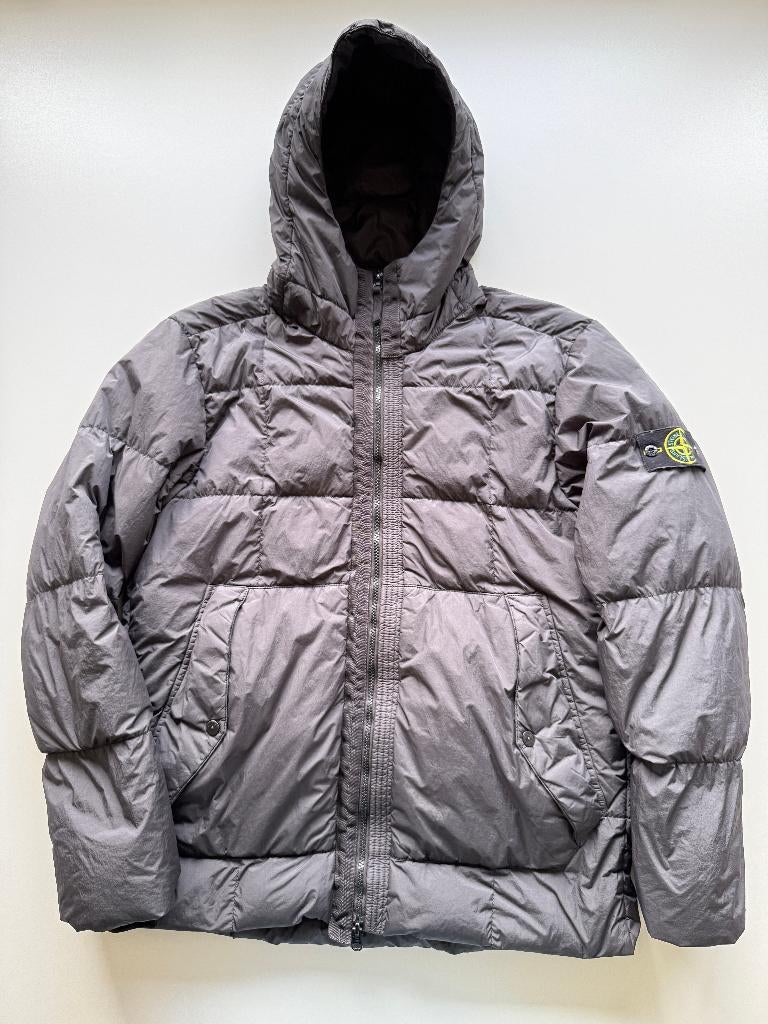 Stone Island Garment Dyed Jas XL, Zwart, Maat 56/58 (XL), Ophalen of Verzenden, Stone Island