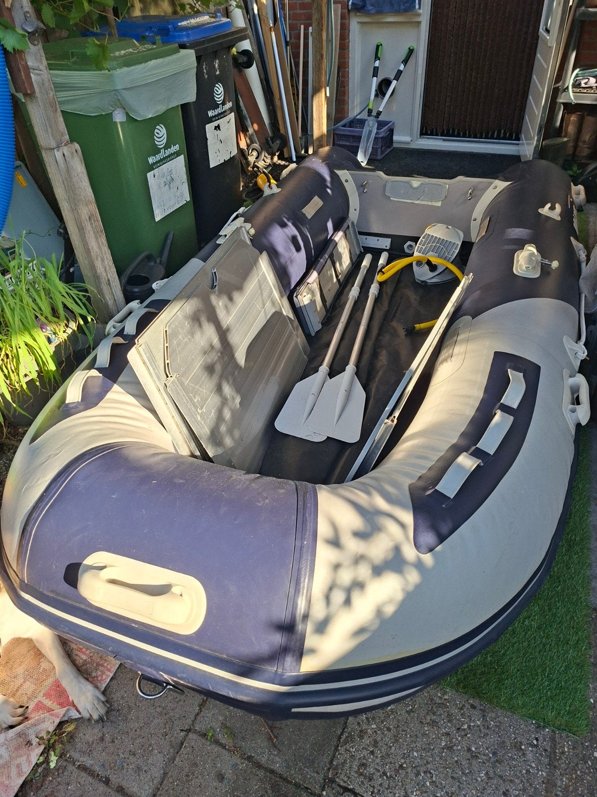 BB-LINE 320 Rubberboot, Watersport en Boten, Rubberboten, Ophalen, Gebruikt, Pomp, Aluminium