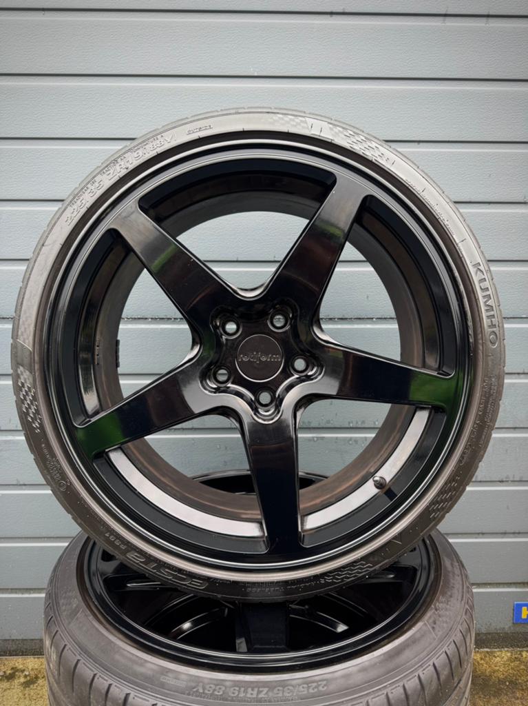 19inch Rotiform WGR 5x112 Volkswagen / Audi / Golf / A3 / S3, Auto-onderdelen, Banden en Velgen, 19 inch, Gebruikt, Banden en Velgen