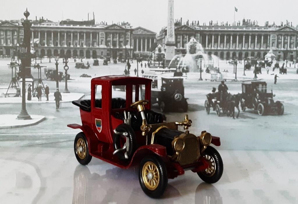 1:50 Packard Model 18 Landaulet 1912; Matchbox MoY Y-12 v2.1, Ophalen of Verzenden, Zo goed als nieuw, Auto, Matchbox