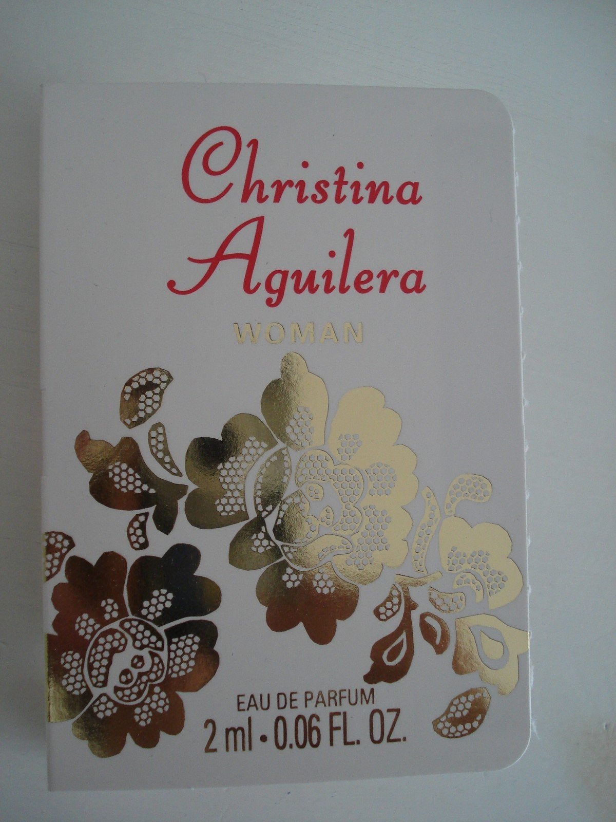 Parfumflesje van christina aguilera - woman, Ophalen of Verzenden, Nieuw