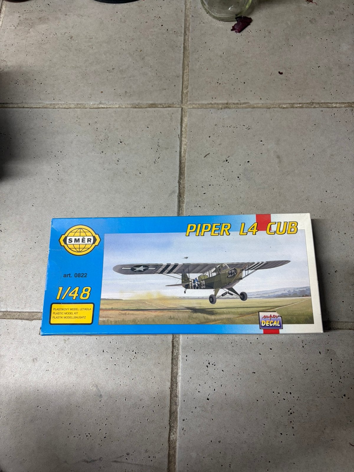 Smer piper L4 cub 1/48 0822, Ophalen, Zo goed als nieuw, Groter dan 1:72, Overige merken