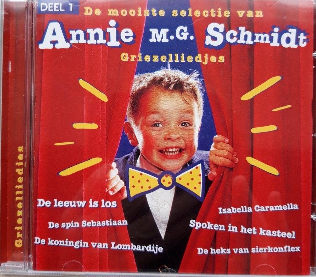 Annie M.G. Schmidt - Griezelliedjes Deel 1 (CD), Gebruikt, 6 tot 9 jaar, Ophalen of Verzenden, Muziek