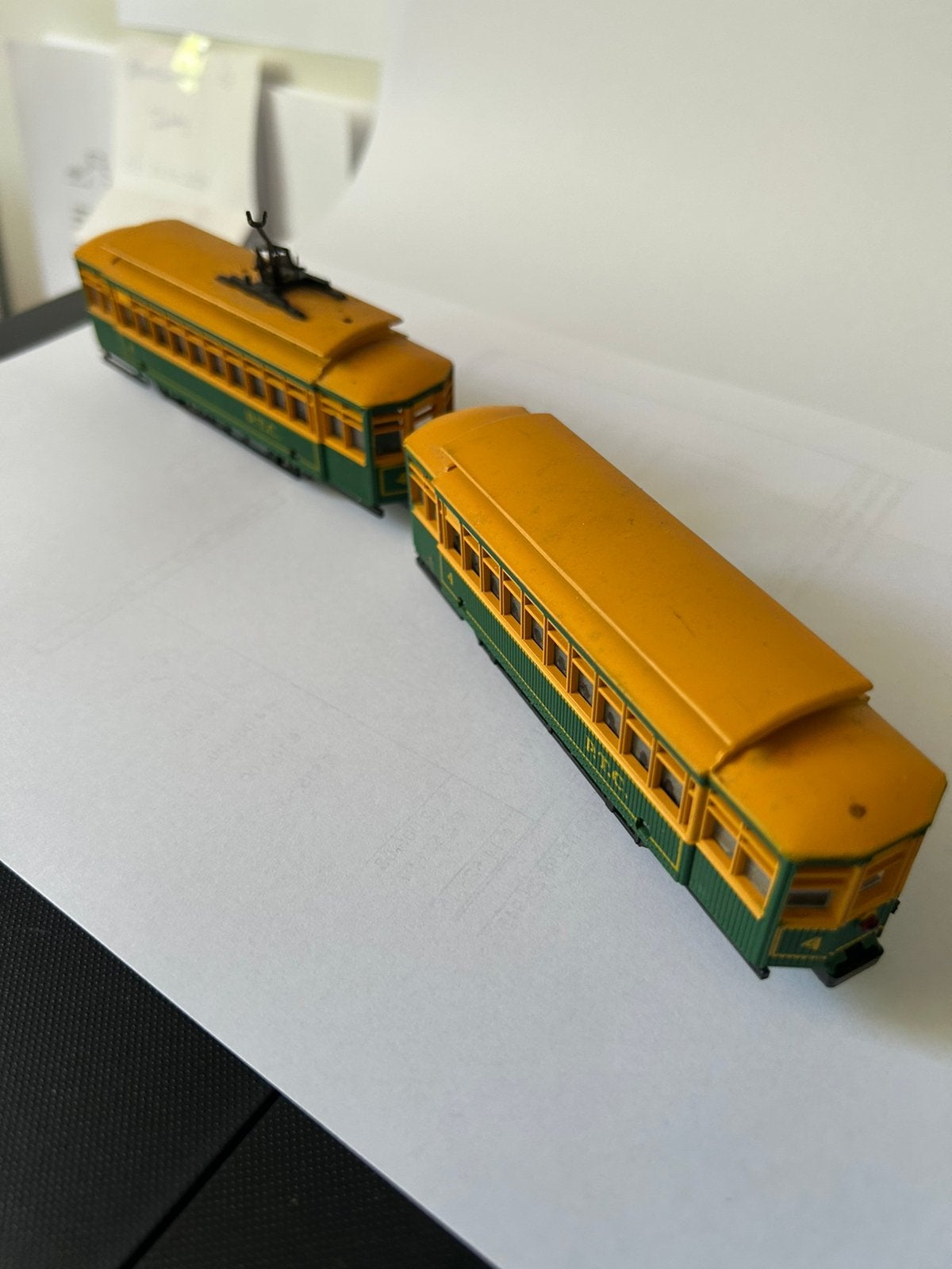 Tram met bijwagon, Overige merken, Gelijkstroom, Wagon, Ophalen of Verzenden