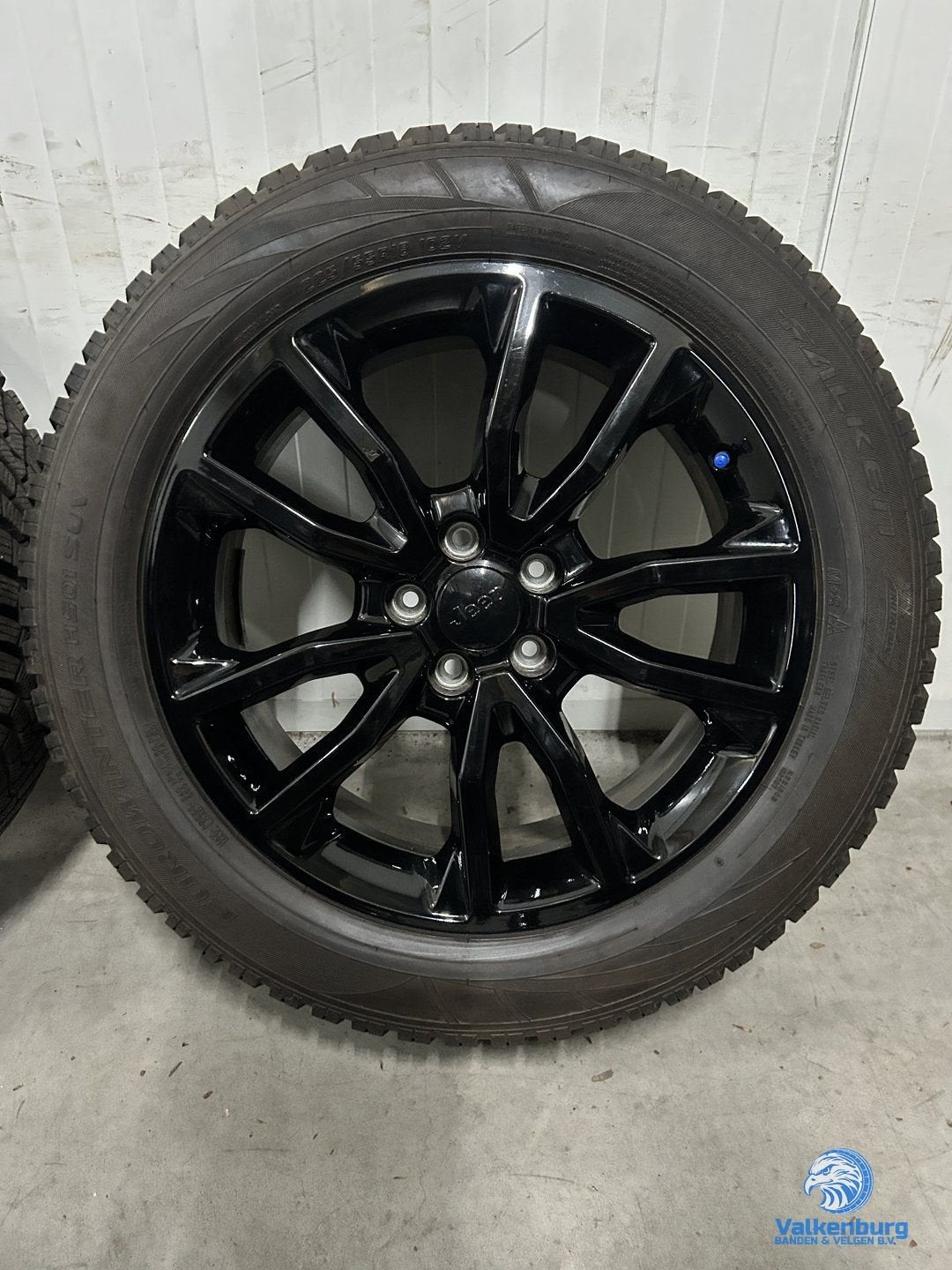 9-10mm! Originele Jeep Compass Renagade 18 inch zwarte velge, Auto-onderdelen, Banden en Velgen, 18 inch, Gebruikt, -, -
