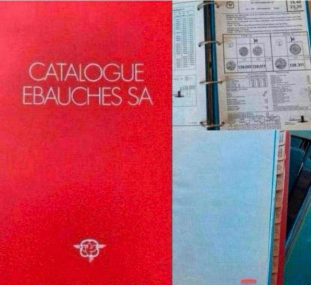 Catalogue Ebauches SA 1978-1984 horloge maker handboek, Ophalen of Verzenden, Gelezen, Catalogus