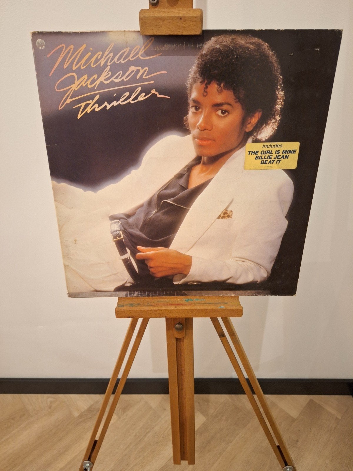Michael Jackson - Thriller LP (Originele uitgave 1982), LP, Gebruikt, Pop, Originele persing