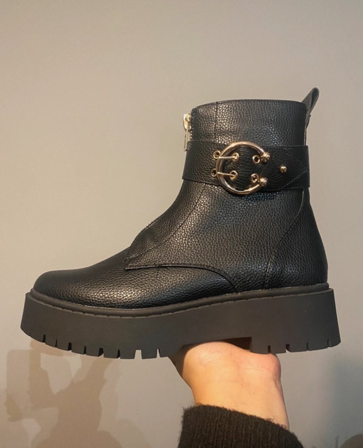 Laarsjes/boots zwart maat 39, Kleding | Dames, Ophalen of Verzenden, Zo goed als nieuw, Zwart
