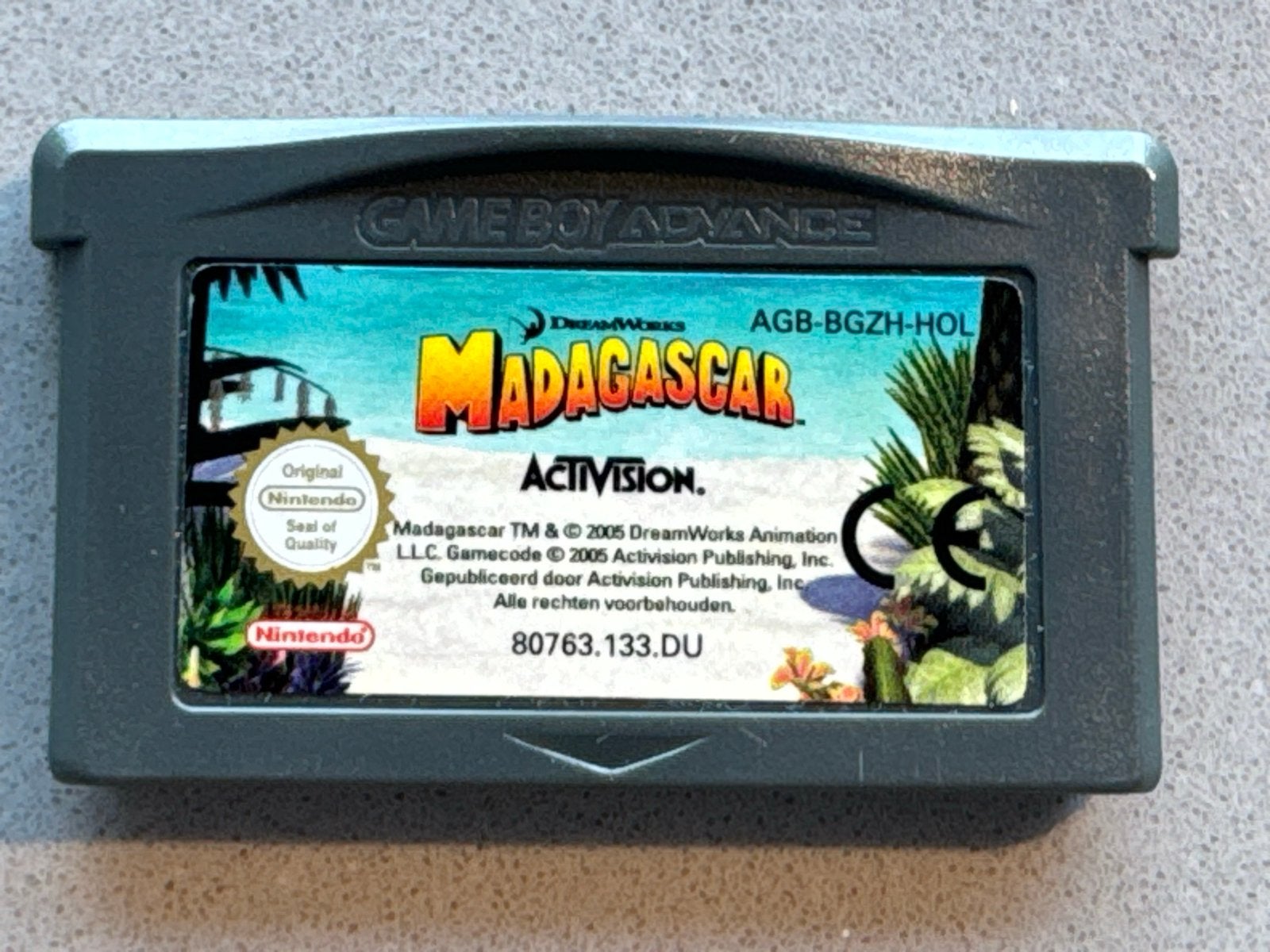 Madagascar Game Boy Advance (GBA) Spel - Origineel, Avontuur en Actie, Gebruikt, 1 speler, Ophalen of Verzenden