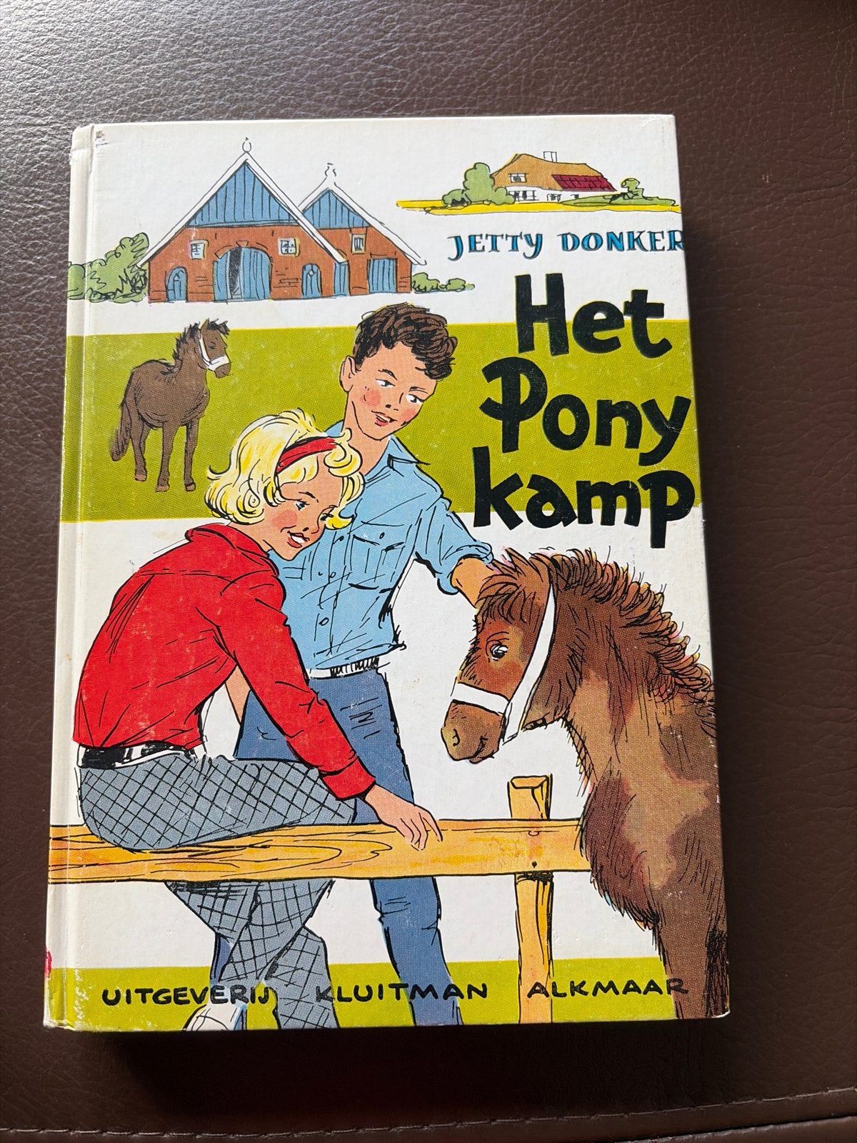 Het Ponykamp - Jetty Donker (Zonnebloem Serie), Ophalen of Verzenden, Gelezen, Fictie