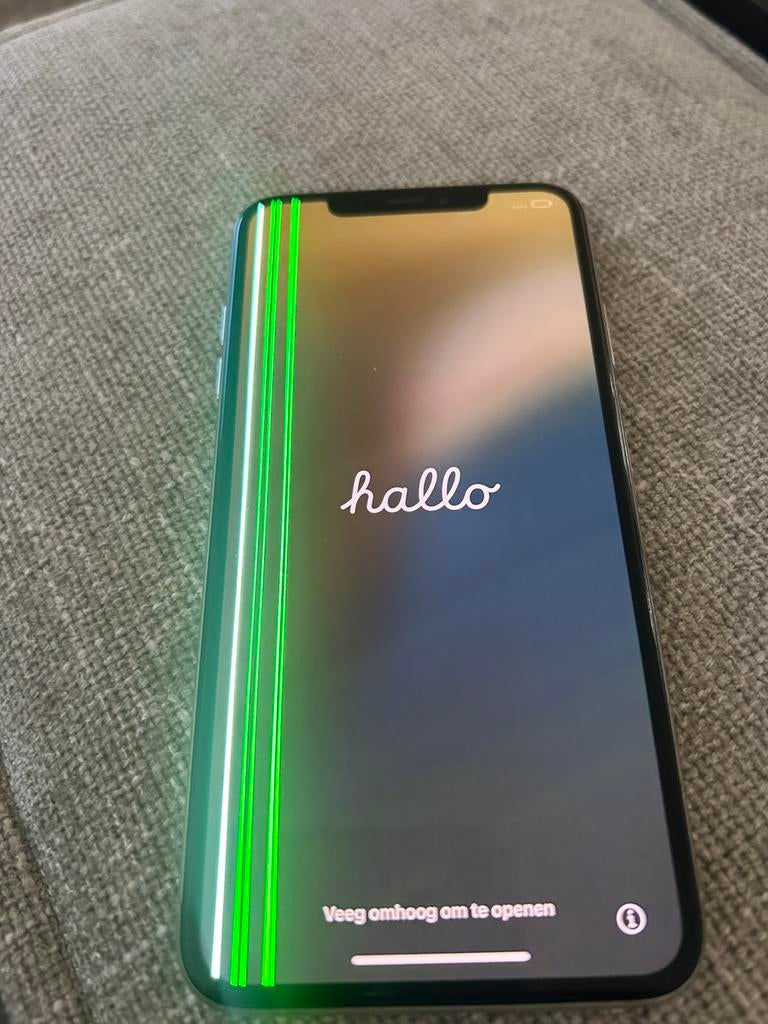 Apple iPhone XS Max 256 GB Defect scherm (pixelkolom), Telecommunicatie, Mobiele telefoons | Apple iPhone, 256 GB, Gebruikt, Ophalen of Verzenden