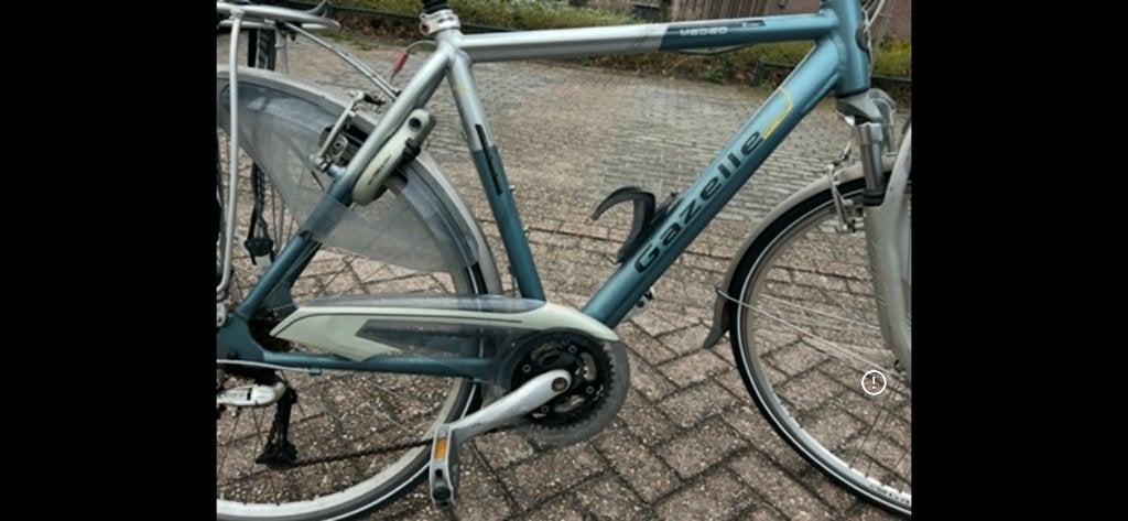 Gazelle herenfiets, Ophalen, Versnellingen, Zo goed als nieuw, Gazelle
