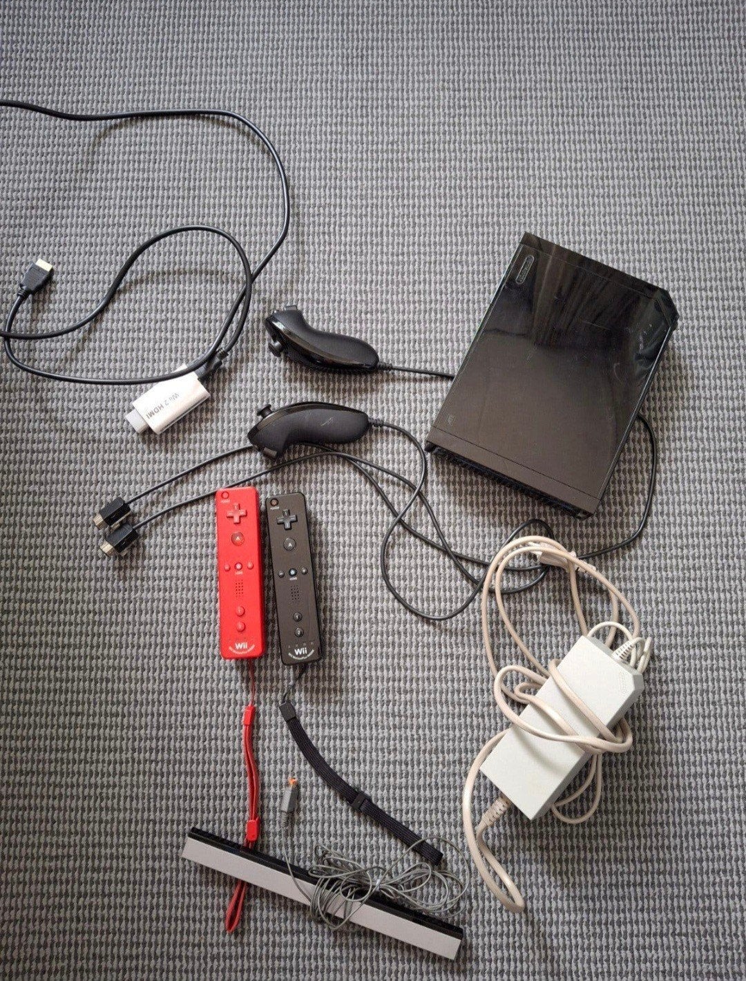 wii met 2 controllers, 2 microfoons en 17 games, Spelcomputers en Games, Ophalen of Verzenden, Gebruikt, Met 2 controllers