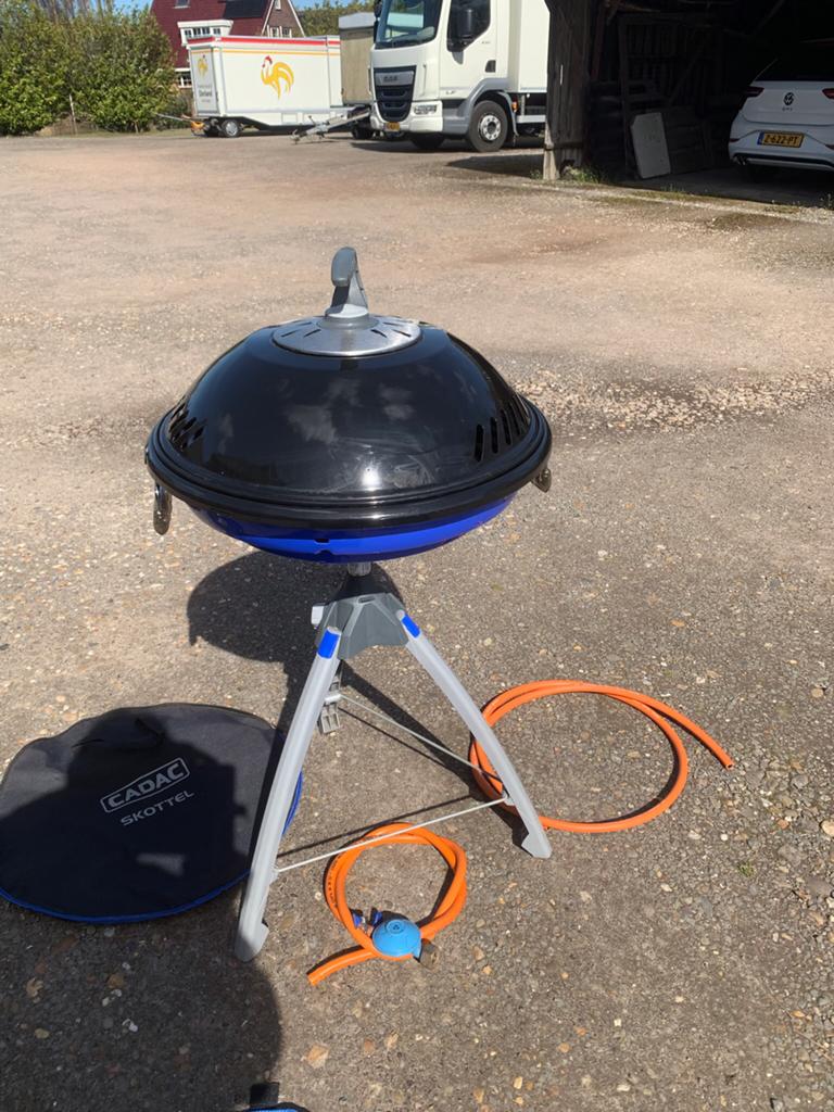 Cadac Skottelbraai met veel accessoires, Tuin en Terras, Gasbarbecues, Ophalen, Zo goed als nieuw