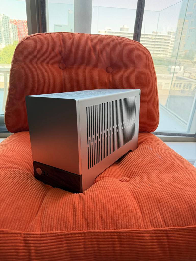 Fractal Terra Silver Mini-ITX PC Behuizing, Computers en Software, Ophalen of Verzenden, Zo goed als nieuw