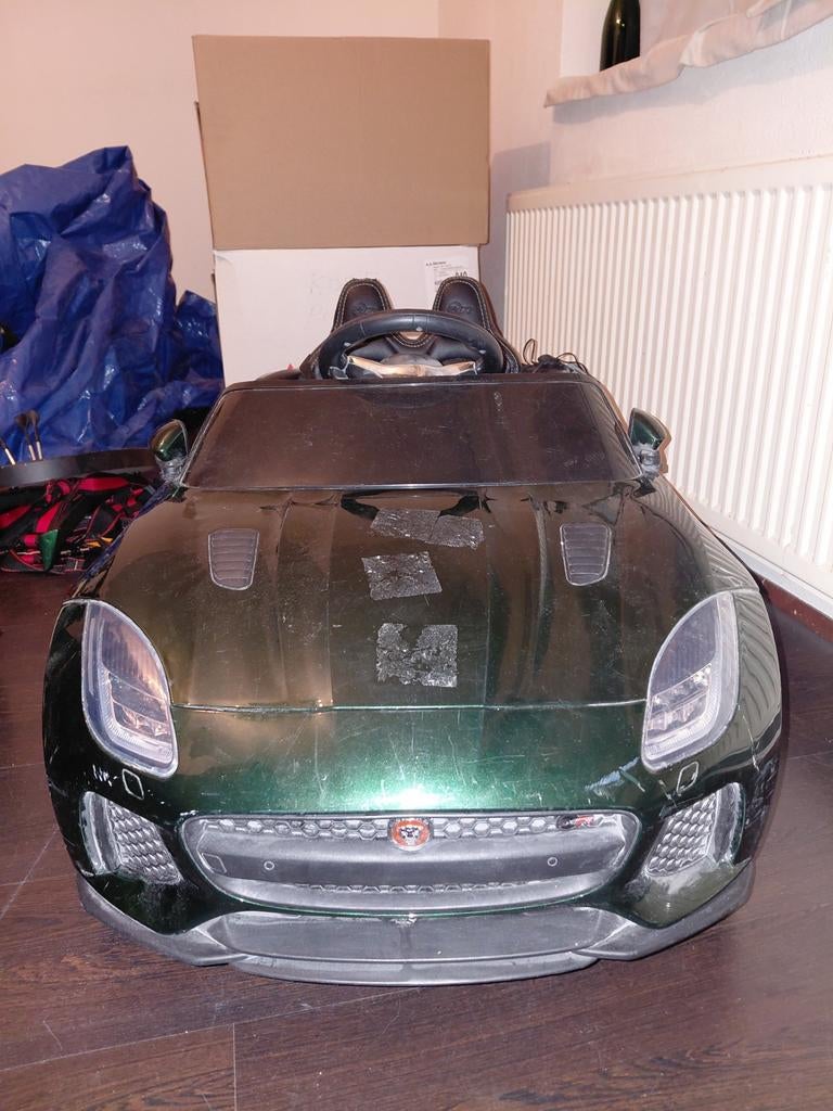 Elektrische kinderauto Jaguar F-Type (opknapper), Ophalen of Verzenden, Gebruikt