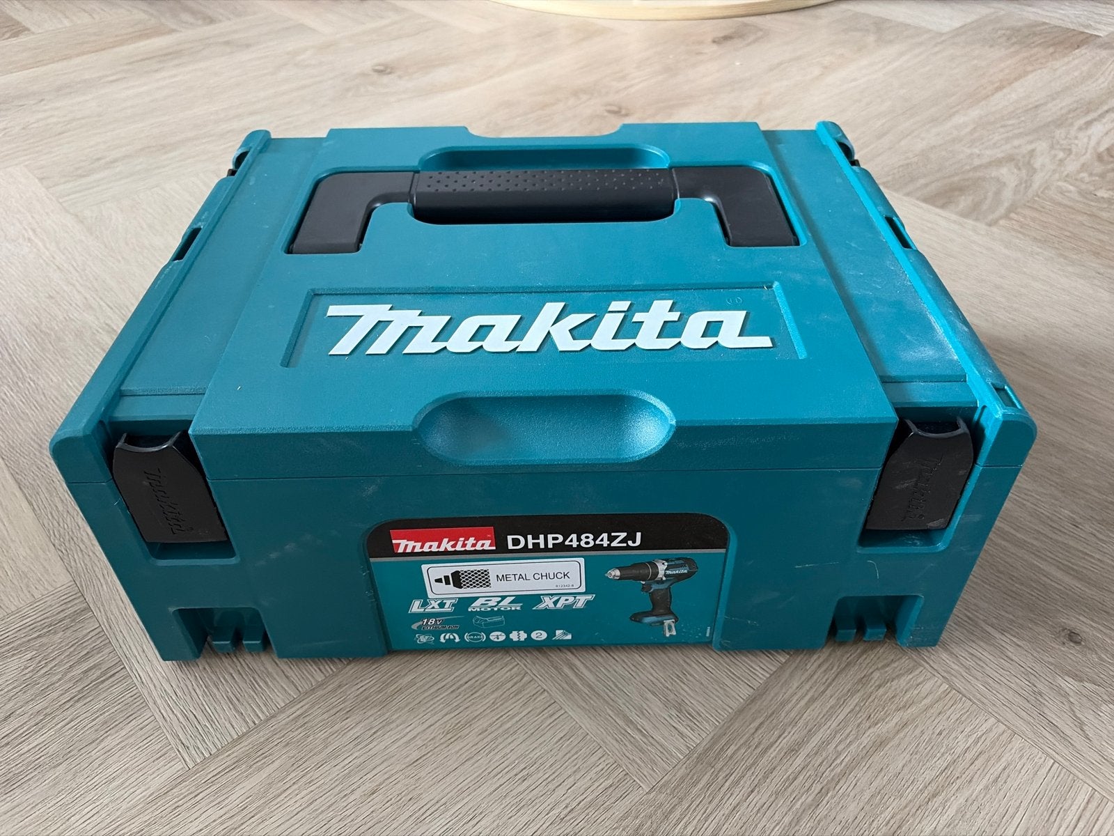 Makita DHP484ZJ Boor-/Schroefmachine Koffer (leeg), Doe-het-zelf en Verbouw, Gereedschap | Boormachines, Ophalen of Verzenden