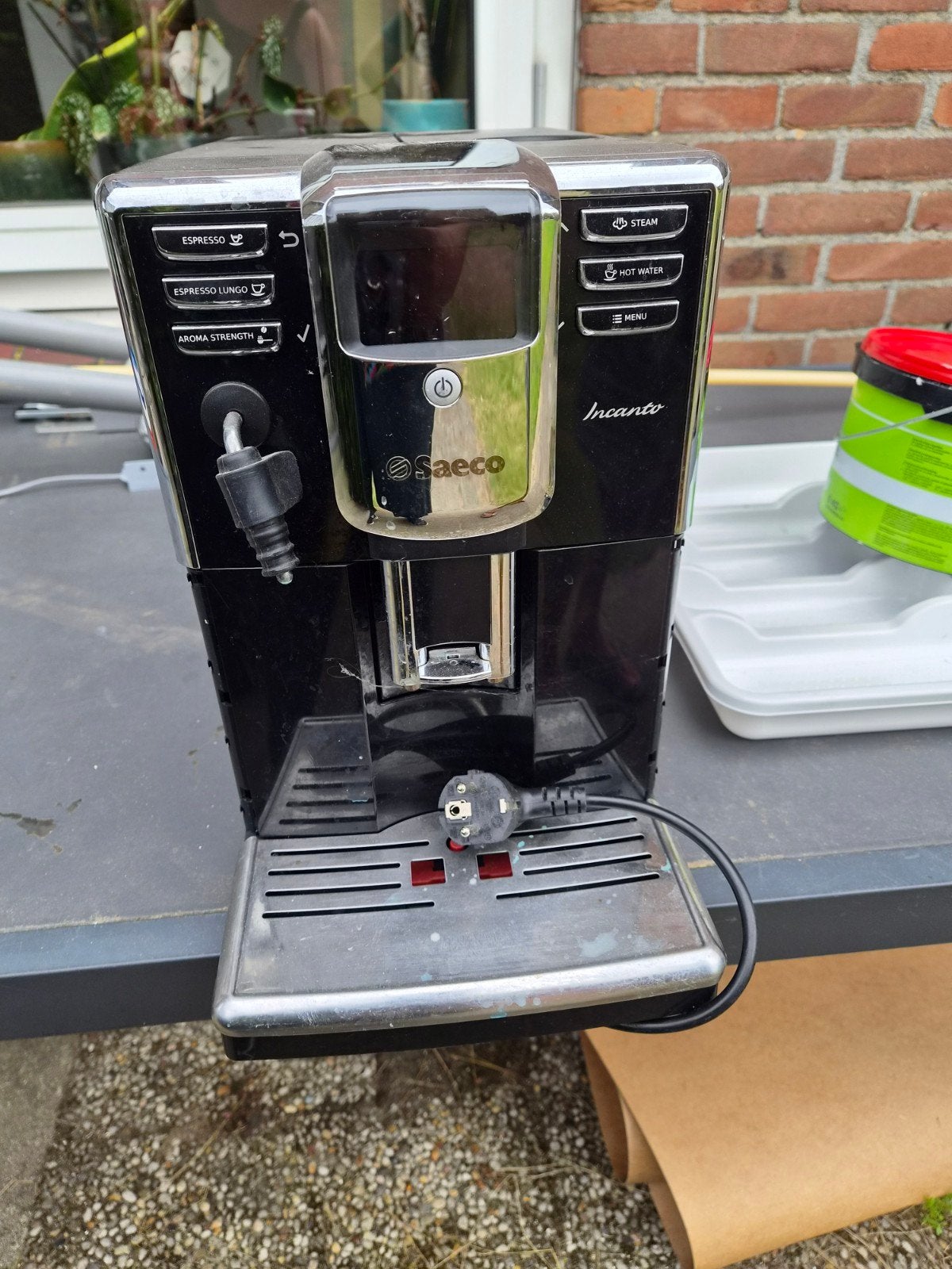 Saeco Incanto koffiezetapparaat - defect voor onderdelen, Ophalen, Niet werkend, Koffiemachine, Koffiebonen